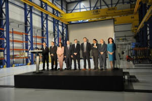 INAUGURACION DEL CENTRO DE REPARACION DE ROLLS ROYCE. C051115