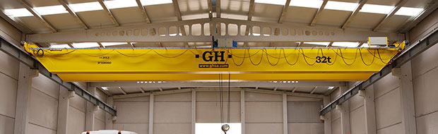 Double girder bridge crane