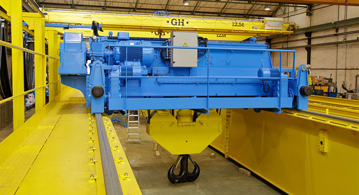 Built up hoist - GH Cranes & Components USA - Crane and hoist manufacturer