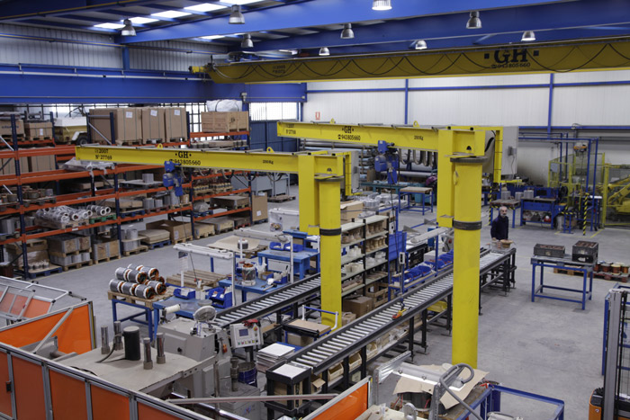 Industrial jib cranes - GH Cranes & Components USA - Crane and hoist manufacturer