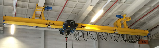 Underhung Overhead Cranes - Girder Overhead Cranes - bridge cranes - overhead bridge cranes