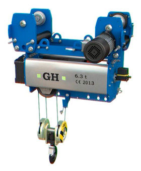 Normal headroom single girder hoists