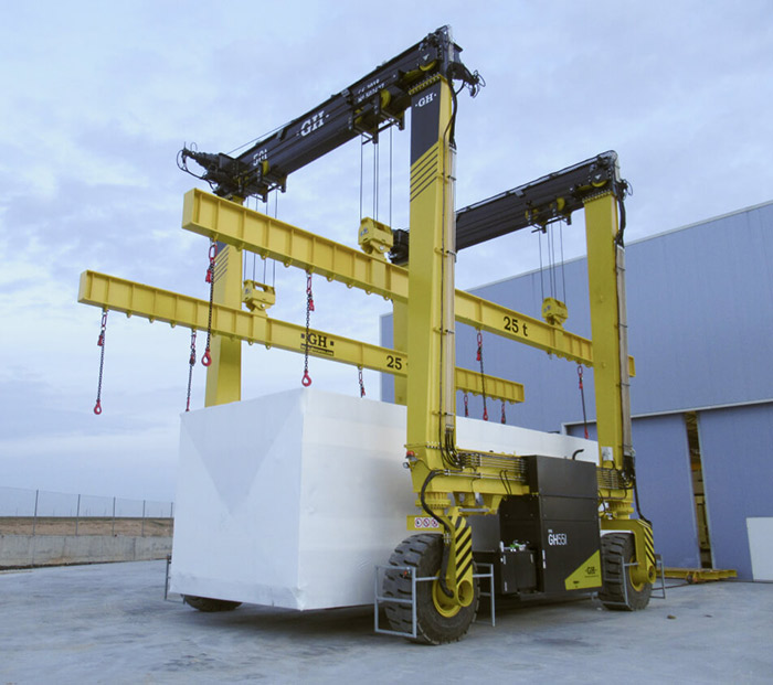 Automotive hydraulic Industrial gantry cranes - GH Cranes & Components USA - Crane and hoist manufacturer