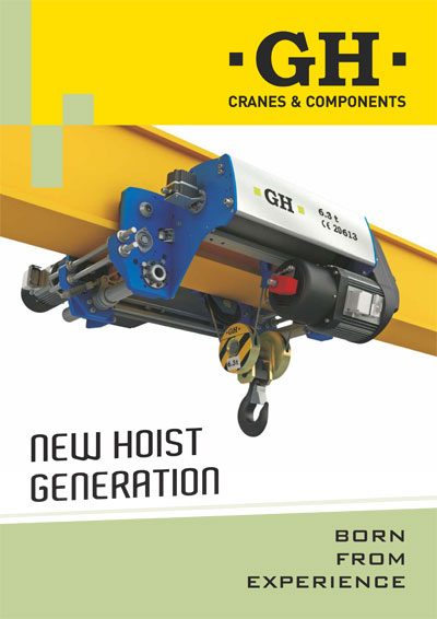 Une Nouvelle Génération de Palan jusqu´à 12.5t Une Nouvelle Génération de Palan jusqu´à 12.5t