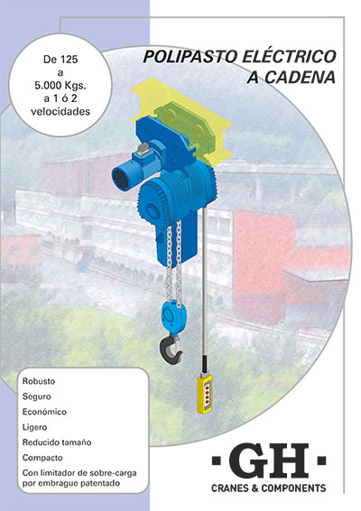 Talhas elétricas de corrente