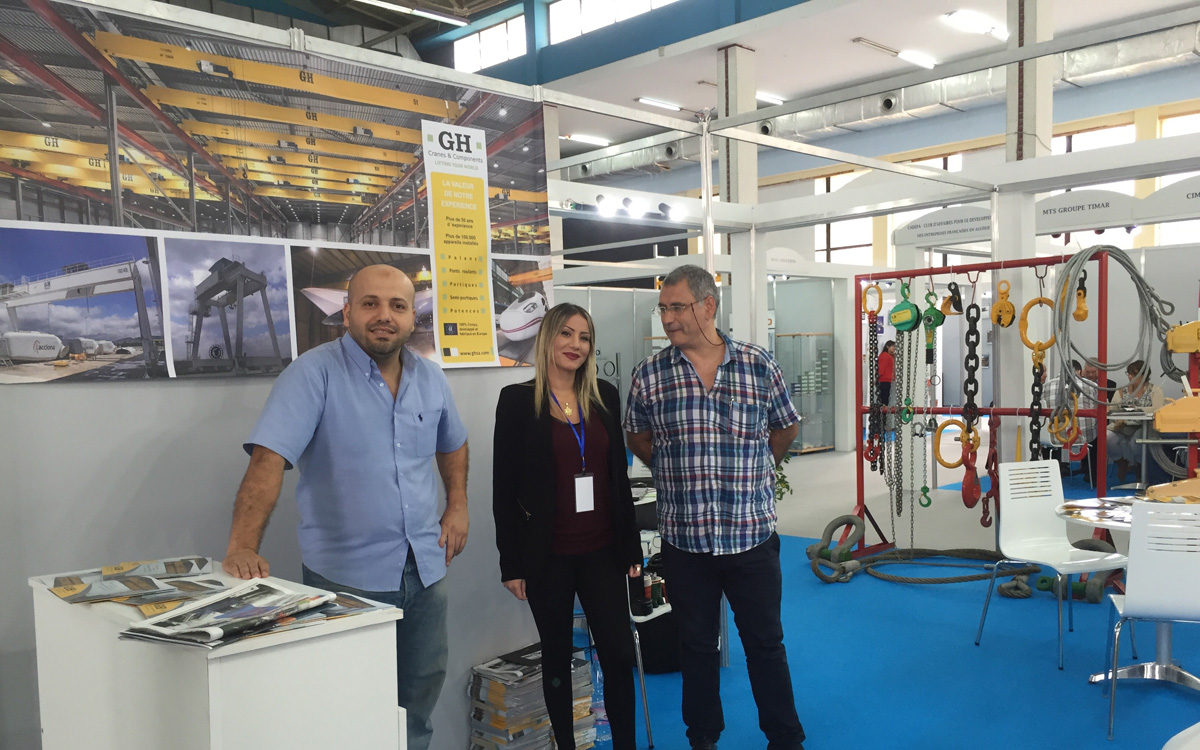 GH CRANES & COMPONENTS in Industry Exhibition 2015 in Algiers