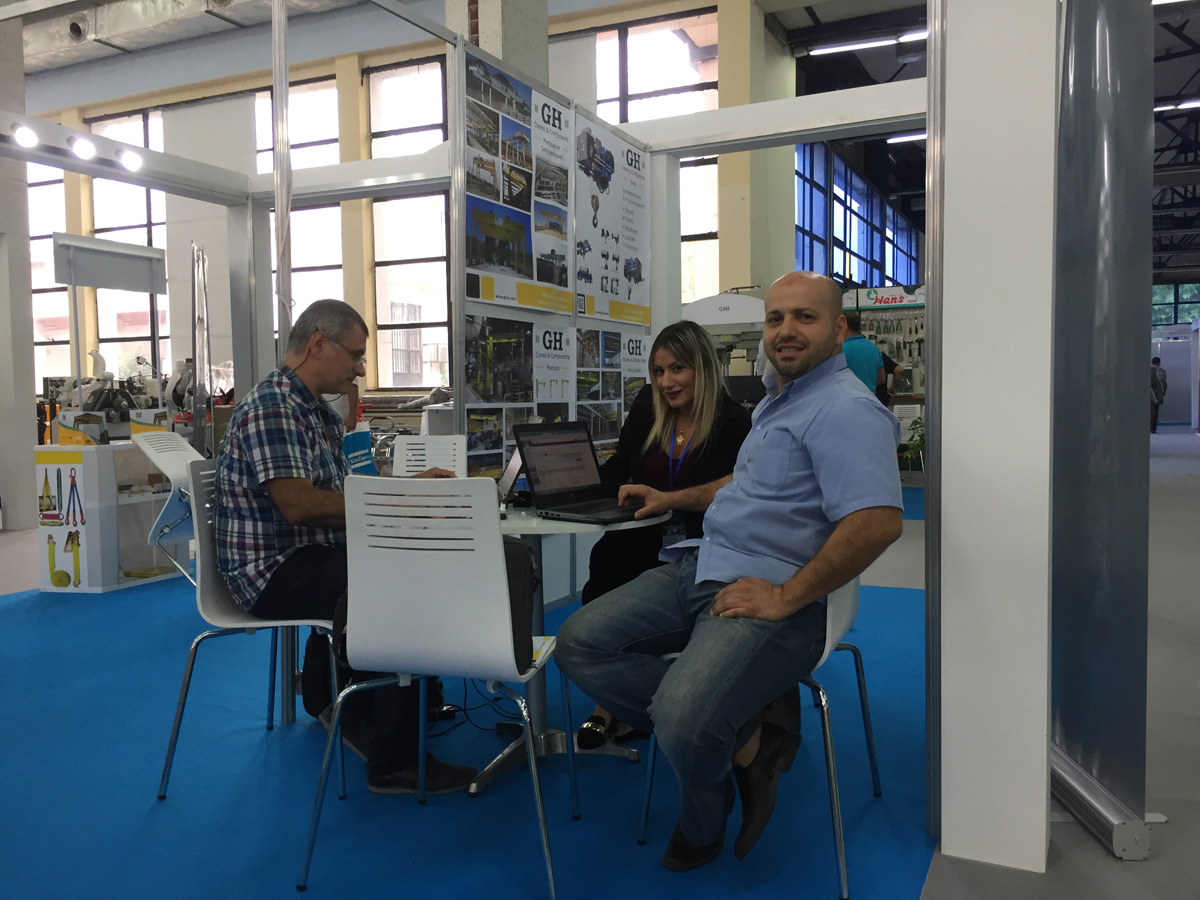 GH CRANES & COMPONENTS in Industry Exhibition 2015 in Algiers