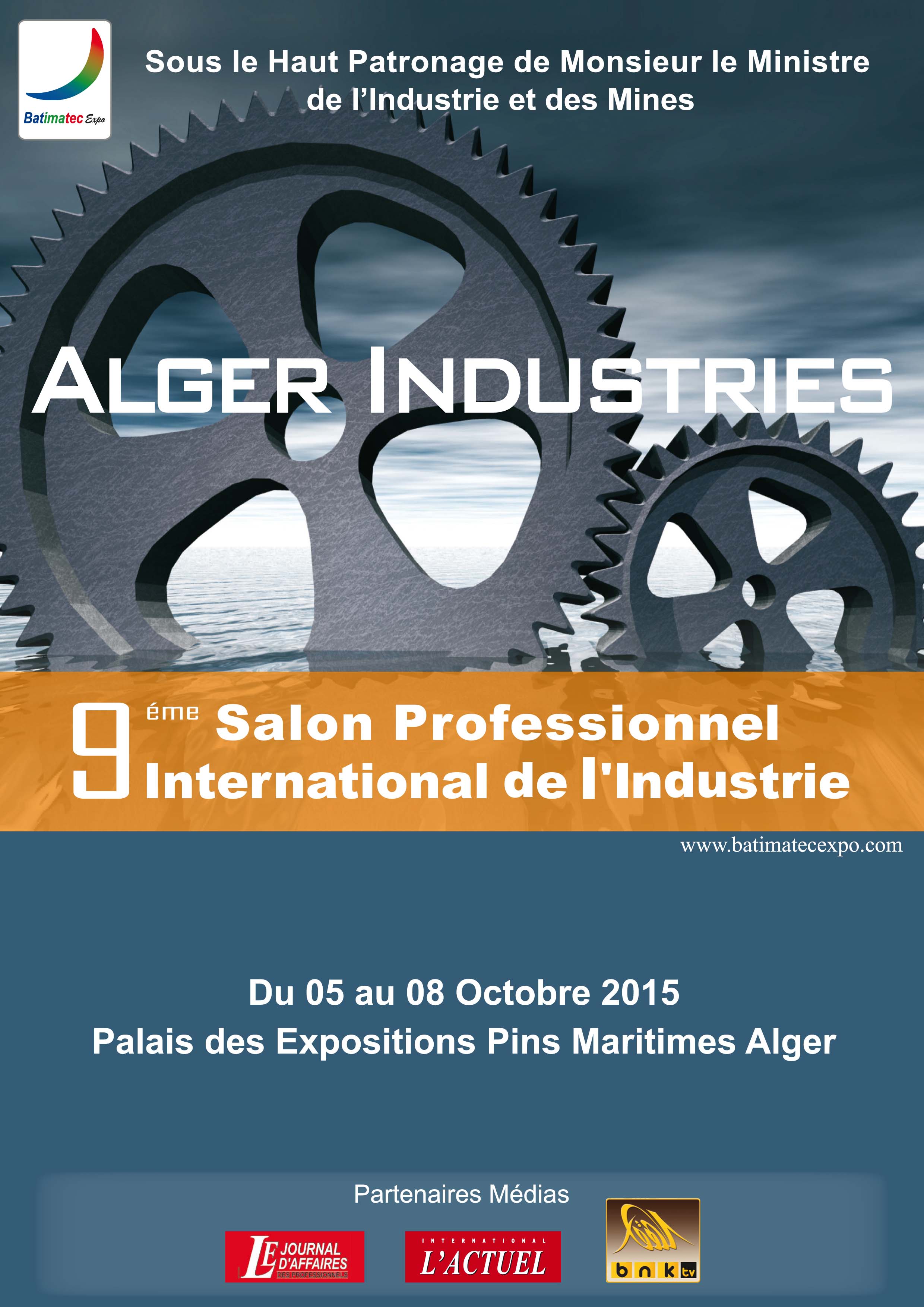 GH CRANES & COMPONENTS no salão da Indústria 2015 em Alger