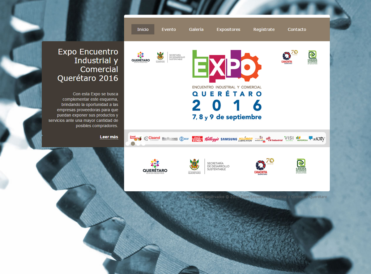 GH participou na Expo encontro Industrial e Comercial de Queretáro 2016