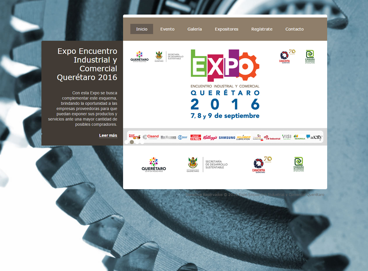 GH has participated in the Expo Encuentro Industrial and Commercial Queretaro 2016