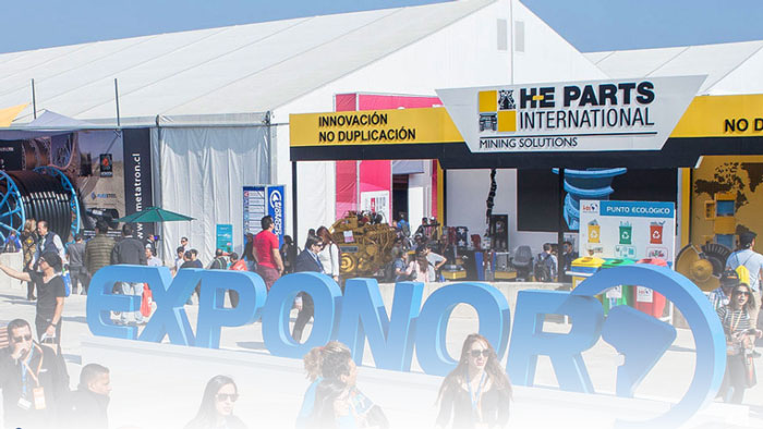 GH CRANES & COMPONENTS 参加Exponor Chile 2022展会