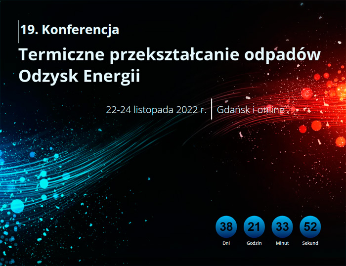  GH obecny na konferencji „Termiczne przetwarzanie odpadów Odzysk energii” w Gdańsku