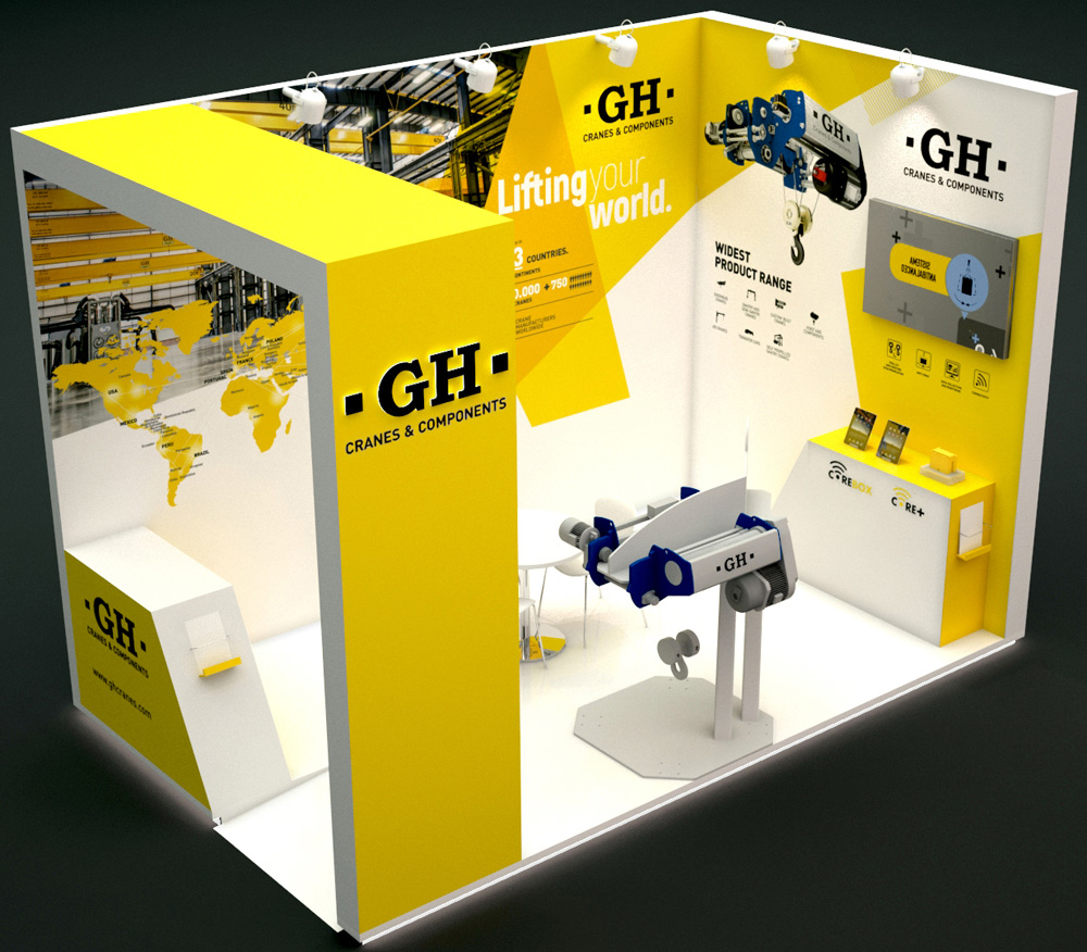 GH Cranes & Components in the exhibition Manufacturing Indonesia 2017