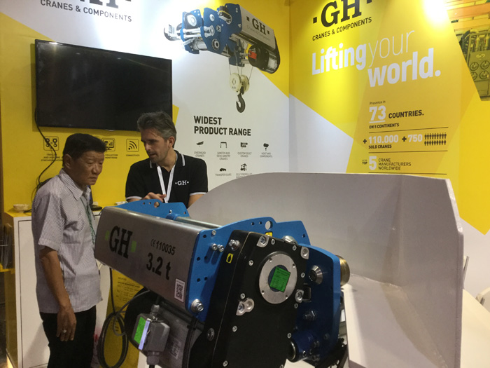 GH CRANES & COMPONENTS présent sur la salon “Manufacturing Indonesia” 2017