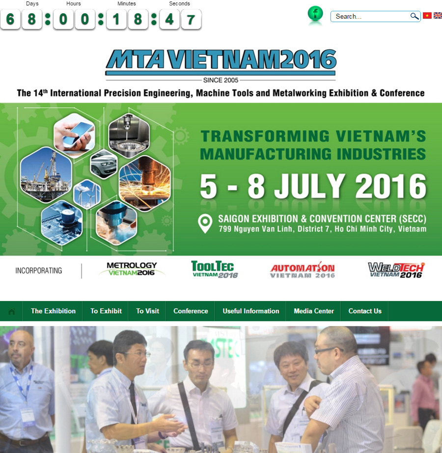 GH CRANES & COMPONENTS au salon MTA Vietnam 2016