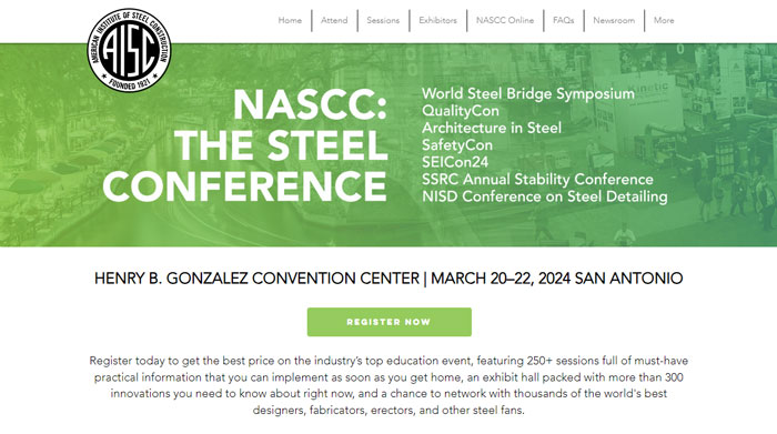  GH CRANES AND COMPONENTS at the NASCC the steel conference