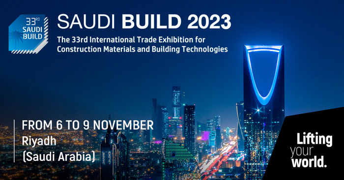 Asistiremos a la feria de Saudi Build trade fair