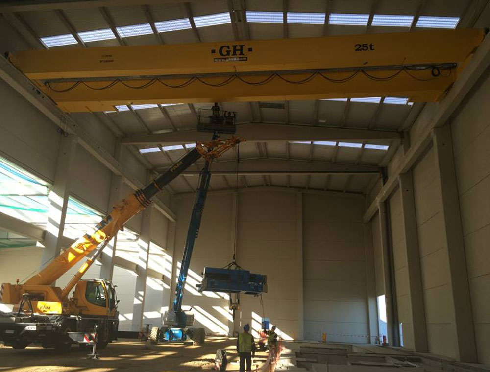 Cliente: Coated Solutions. Lugar de instalación: Raos. Capacidad: 25t. Cliente: Coated Solutions. Lugar de instalación: Raos. Capacidad: 25t.