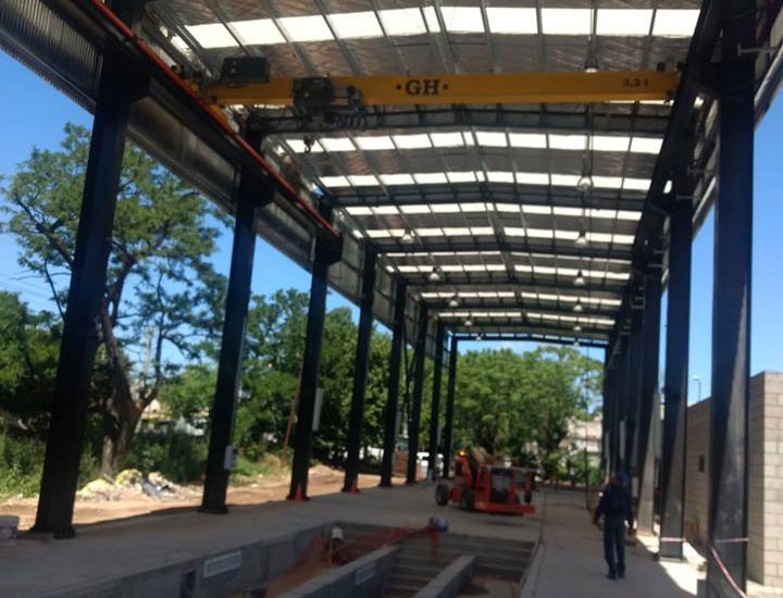Cliente: Talleres FF CC ROCA. Lugar de instalación: Argentina. Capacidad: 3,2t. Cliente: Talleres FF CC ROCA. Lugar de instalación: Argentina. Capacidad: 3,2t.