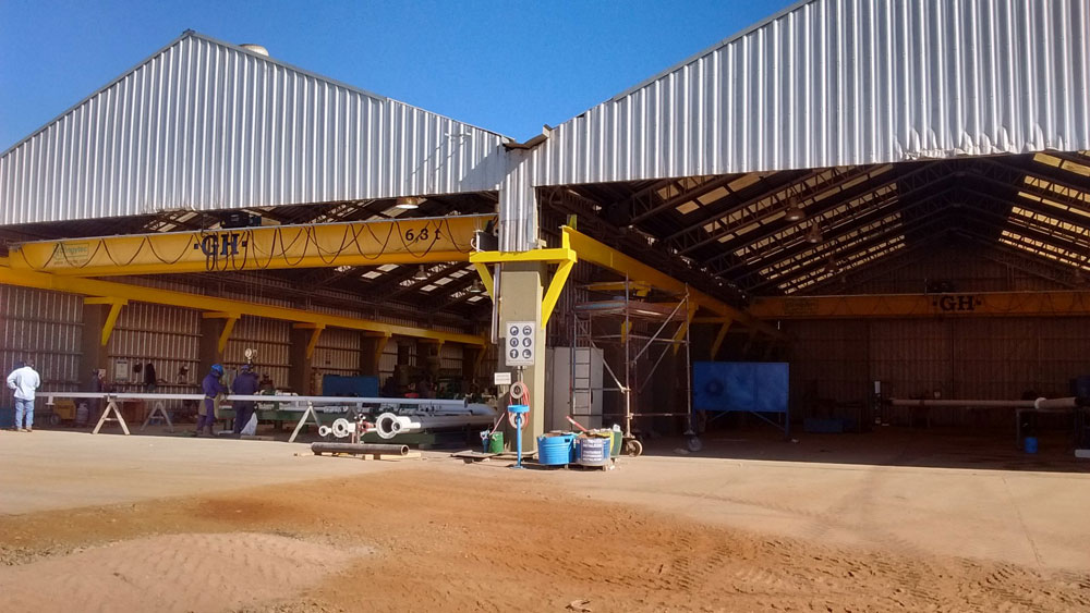 Cliente: Oilfield Production Services. Lugar de instalación: Argentina. Capacidad: 6,3t. Cliente: Oilfield Production Services. Lugar de instalación: Argentina. Capacidad: 6,3t.