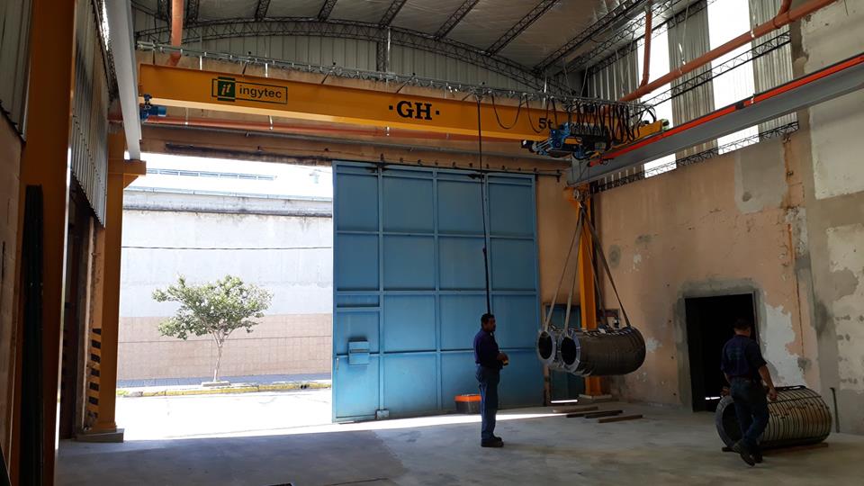 Cliente: D.H. Systems. Lugar de instalação: Gran Buenos Aires, Argentina. Capacidade: 5t. Cliente: D.H. Systems. Lugar de instalação: Gran Buenos Aires, Argentina. Capacidade: 5t.