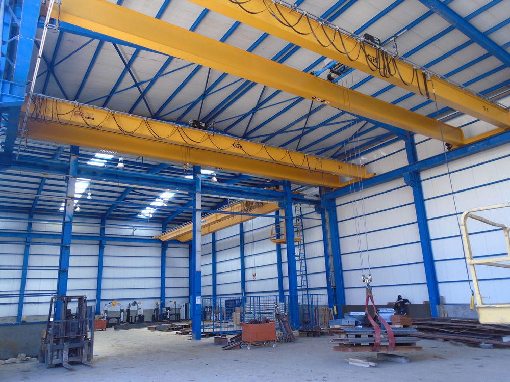 Cliente: GCB. Lugar de instalación: El Harrach - Argelia. Capacidad: 5t. Luz: 17m. Cliente: GCB. Lugar de instalación: El Harrach - Argelia. Capacidad: 5t. Luz: 17m.