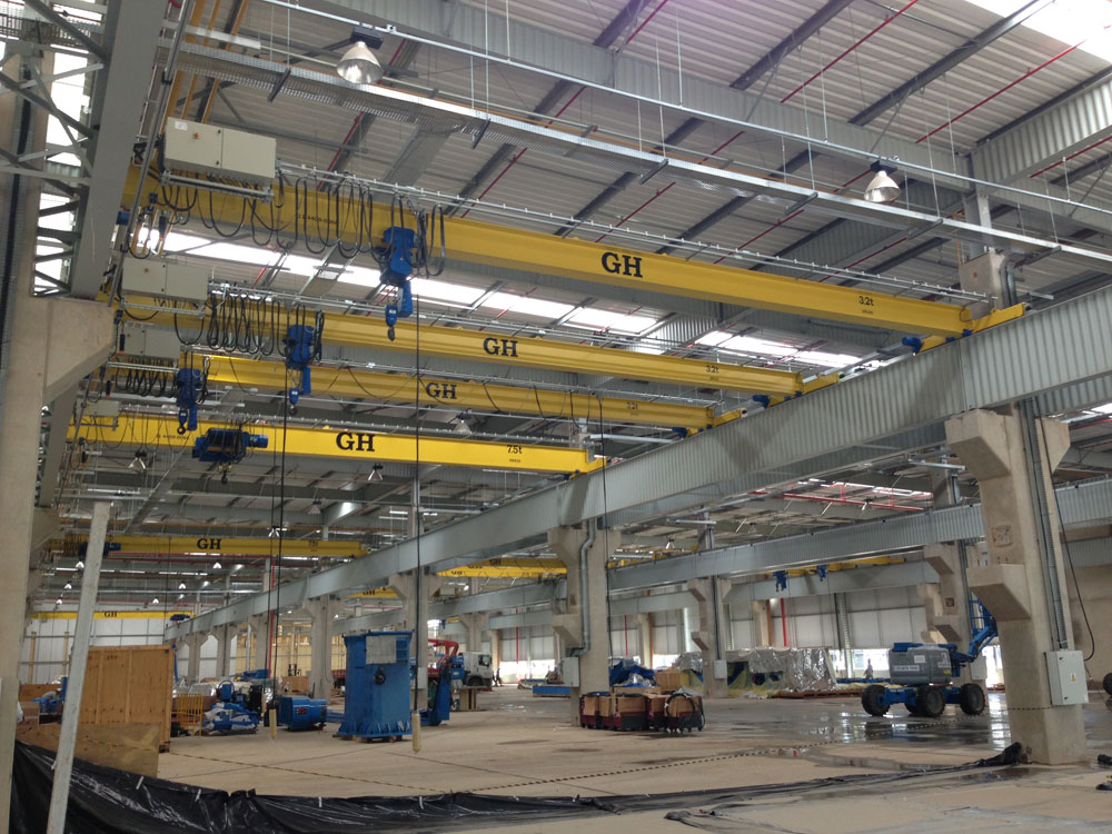 Cliente: HHI. Lugar de instalación: Brasil. Capacidad: 3,2t. Cliente: HHI. Lugar de instalación: Brasil. Capacidad: 3,2t.