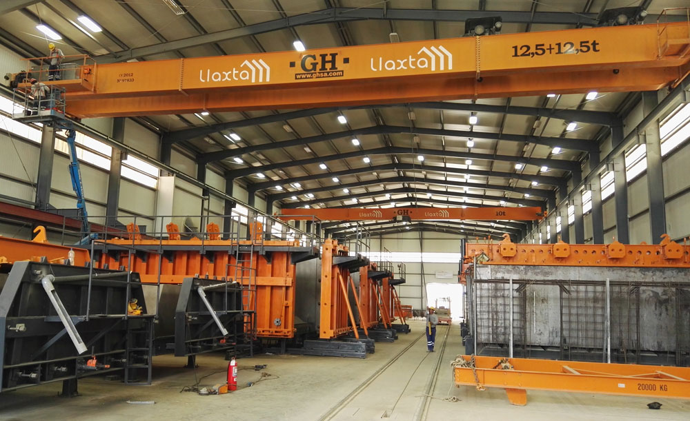 Cliente: Llaxta. Lugar de instalación: Ica, Perú. Capacidad: 12,5t+12,5t. Cliente: Llaxta. Lugar de instalación: Ica, Perú. Capacidad: 12,5t+12,5t.