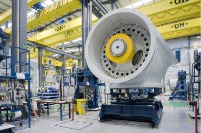 GH CRANES & COMPONENTS suministra grúas puente para el cliente Alstom para el mercado eólico finlandés. GH CRANES & COMPONENTS suministra grúas puente para el cliente Alstom para el mercado eólico finlandés.
