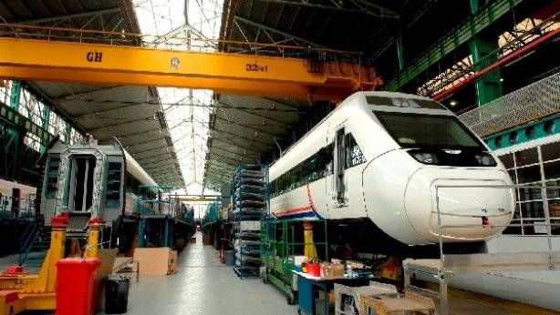 Instalation of GH CRANES & COMPONENTS in CAF. Railway sector. Instalation of GH CRANES & COMPONENTS in CAF. Railway sector.