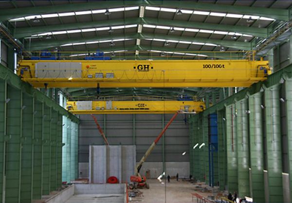 Installation of 2 GH Cranes & Components of 100/100t. in the foundry sector. Installation of 2 GH Cranes & Components of 100/100t. in the foundry sector.