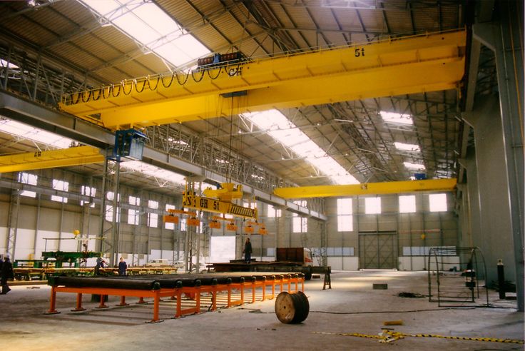 Instalación de Grúa GH CRANES & COMPONENTS de 5t. para manipulación de chapa en el sector manipulación de acero. Instalación de Grúa GH CRANES & COMPONENTS de 5t. para manipulación de chapa en el sector manipulación de acero.
