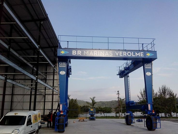 Pórtico automotor Marinas Verolme. Pórtico automotor Marinas Verolme.