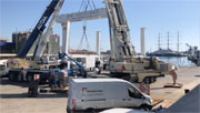 Renovation of the GH275 nautical self-propelled gantry crane.