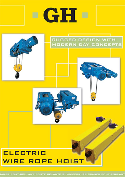 Electric wire rope hoist Electric wire rope hoist